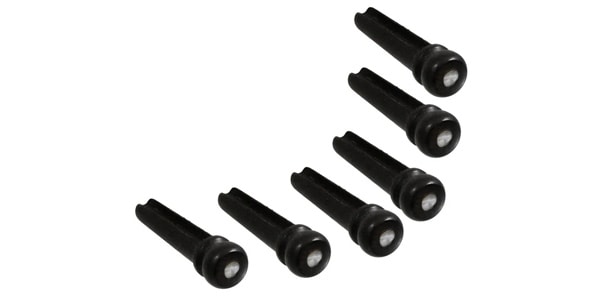 ALLPARTS ( オールパーツ )  / BP-2857-0E0 Oversized Ebony Pins (Qty 6)