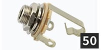 ALLPARTS / EP-0055-B00 Switchcraft Input Jack (50個セット)
