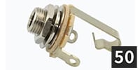ALLPARTS / EP-0055-H00 Bulk Pack of 20 Switchcraft Input Jacks