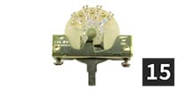 ALLPARTS / EP-0076-B00 Bulk Pack Original CRL 5-Way Switches (Qty 15)