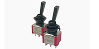 ALLPARTS / EP-0080-B03 Black On On On Mini Switch - 15 Piece Bulk Pack