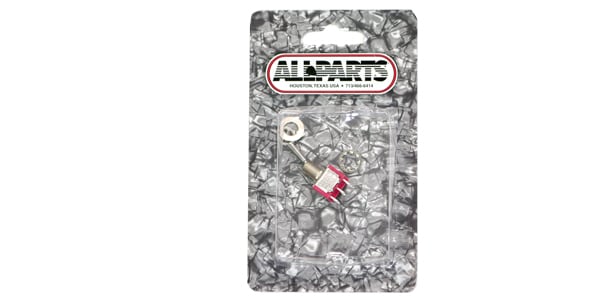 ALLPARTS EP-0081-010 Chrome On On Mini Switch