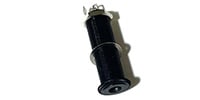 ALLPARTS / EP-0152-B03 Switchcraft Black Stereo Long Threaded Jack