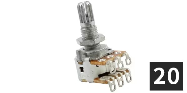 ALLPARTS / EP-0386-B00 500K Balance Blend Pot (20個セット)