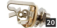 ALLPARTS / EP-0555-H00 Pack of 20 Switchcraft # 2T11
