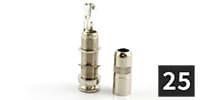 ALLPARTS / EP-4161-B01 Switchcraft End Pin Jack (25個セット)