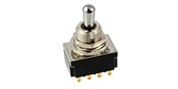 ALLPARTS / EP-4362-000 4-Pole On On On Toggle Switch