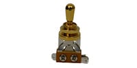 ALLPARTS / EP-4364-002 Economy Short Toggle Switch, Gold