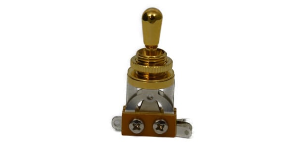 ALLPARTS / EP-4364-002 Economy Short Toggle Switch, Gold