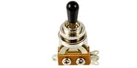ALLPARTS / EP-4364-B00 Economy Short Toggle Switch, Chrome