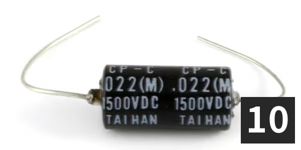 ALLPARTS ( オールパーツ ) / EP-4397-B00 .022 Bee Capacitor, Black (10個セット)