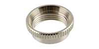 ALLPARTS / EP-4923-B01 Nickel Deep Round Nut - 25 Piece Bulk Pack