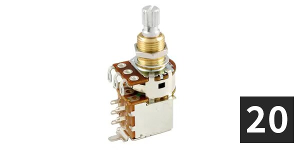 ALLPARTS ( オールパーツ )  / EP-5285-B00 Bourns 250K Push Pull Pot (20個セット)