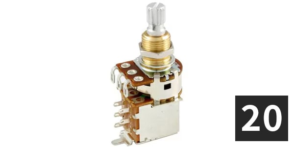 ALLPARTS ( オールパーツ )  / EP-5286-B00 Bourns 500K Push/Pull Pot (20個セット)
