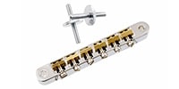 ALLPARTS / GB-0520-010 Vintage ABR-1 Style Tunematic Bridge Chrome