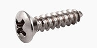 ALLPARTS / GS-0001-B05 Bulk Pack of 100 Stainless Pickguard Screws