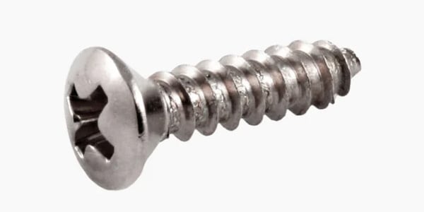 ALLPARTS / GS-0001-B05 Bulk Pack of 100 Stainless Pickguard Screws