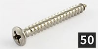 ALLPARTS / GS-0003-B05 Steel Strap Button Screws (50個セット)