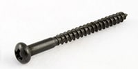 ALLPARTS / GS-0011-B03 Bulk Pack of 50 Black Bass Pickup Screws