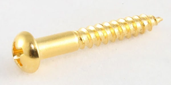 ALLPARTS ( オールパーツ )  / GS-0013-B02 Bulk Pack of 50 Gold Tremolo Mounting Screws