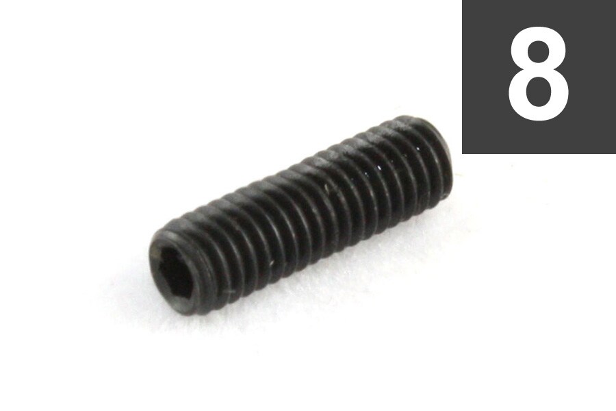 /GS-0048-003 Pack of 8 M3x10 Bass Bridge Height Screws