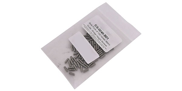 ALLPARTS / GS-0049-B01 Metric Guit Brid Heig Screws, NI(100本セット)画像2