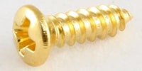 ALLPARTS / GS-0050-B02 B Pack of 100 Gold Gibson Size Pickguard Screws