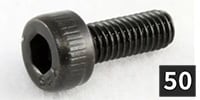 ALLPARTS / GS-0083-B03 FR Saddle Intonation Screws (50個セット)