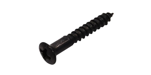 ALLPARTS ( オールパーツ )  / GS-3364-B03 1-Inch Bridge Mounting Screws, BK(50個セット)画像2