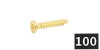 ALLPARTS / GS-3397-B02 Short Humbucking Ring, Gold (100個セット)