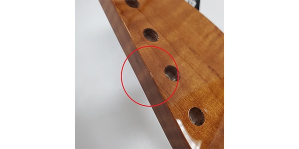 ALLPARTS ( オールパーツ )  / JZRF-BBWRF AAA+ Roasted Flame Maple アウトレット品 画像3