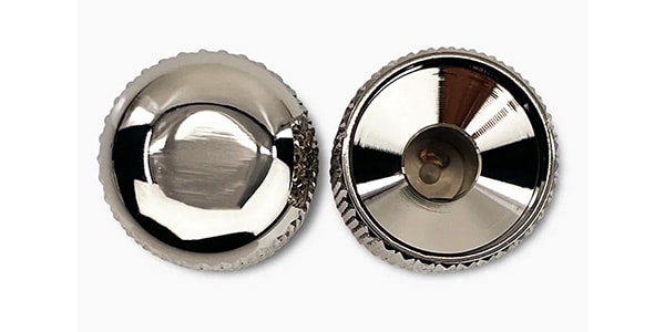ALLPARTS ( オールパーツ )  / MK-0110-B01 Dome Knobs, Nickel (50個セット)画像2