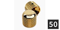 ALLPARTS / MK-0110-B02 Dome Knobs, Gold (50個セット)