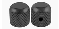 ALLPARTS / MK-0110-B03 Black Dome Knobs - 50 Piece Bulk Pack