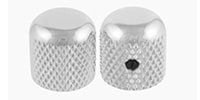 ALLPARTS / MK-0110-B10 Chrome Dome Knobs - 50 Piece Bulk Pack