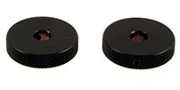 ALLPARTS / MK-3155-003 Black Roller Knob Set (Qty 2)