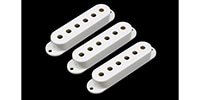 ALLPARTS / PC-0406-025 Set of 3 White Pickup Covers for Stratocaster