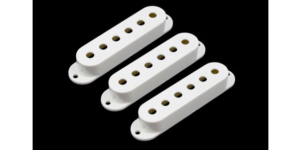 ALLPARTS / PC-0406-025 Set of 3 White Pickup Covers for Stratocaster