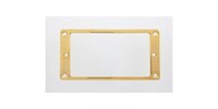  PC-0741-002 Gold Flat Profile Humbucking Pickup Ring Set