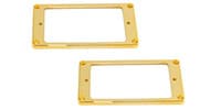 ALLPARTS PC-0741-002 Gold Flat Profile Humbucking Pickup Ring Set