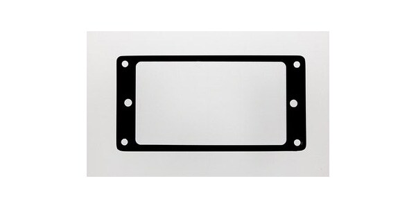 /PC-0741-003 Black Flat Profile Humbucking Pickup Ring Set