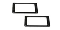 ALLPARTS PC-0741-003 Black Flat Profile Humbucking Pickup Ring Set