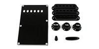 ALLPARTS PG-0549-023 Black Accessory Kit for Stratocaster