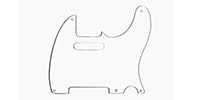 ALLPARTS / PG-0560-031 Clear Acrylic Pickguard for Telecaster