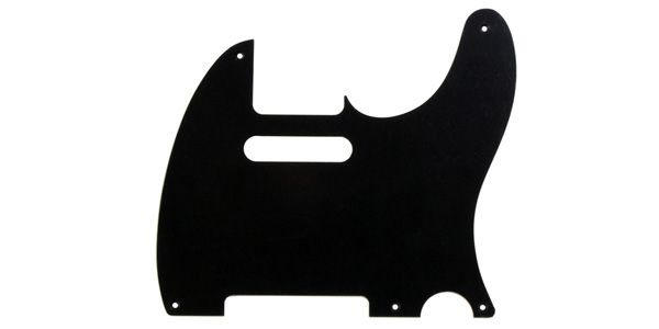 /PG-0560-034 Black Matte Pickguard for Telecaster