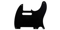ALLPARTS / PG-0560-038 Black Bakelite Pickguard for Telecaster