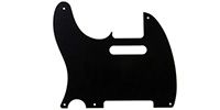 ALLPARTS / PG-0560-L23 Left Handed Black Pickguard for Telecaster