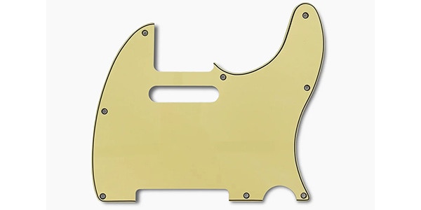 ALLPARTS / PG-0562-048 Vintage Cream Pickguard for Telecaster