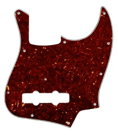 /PG-0755-043 Tortoise Pickguard for Jazz Bass