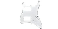 ALLPARTS PG-9595-035 2 Humbucker White Pickguard for Stratocaster